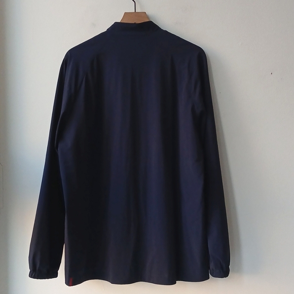 NWKC Merino Wool Lined Shell Jacket Navy Blue Men's XL - Picture 3 of 9
